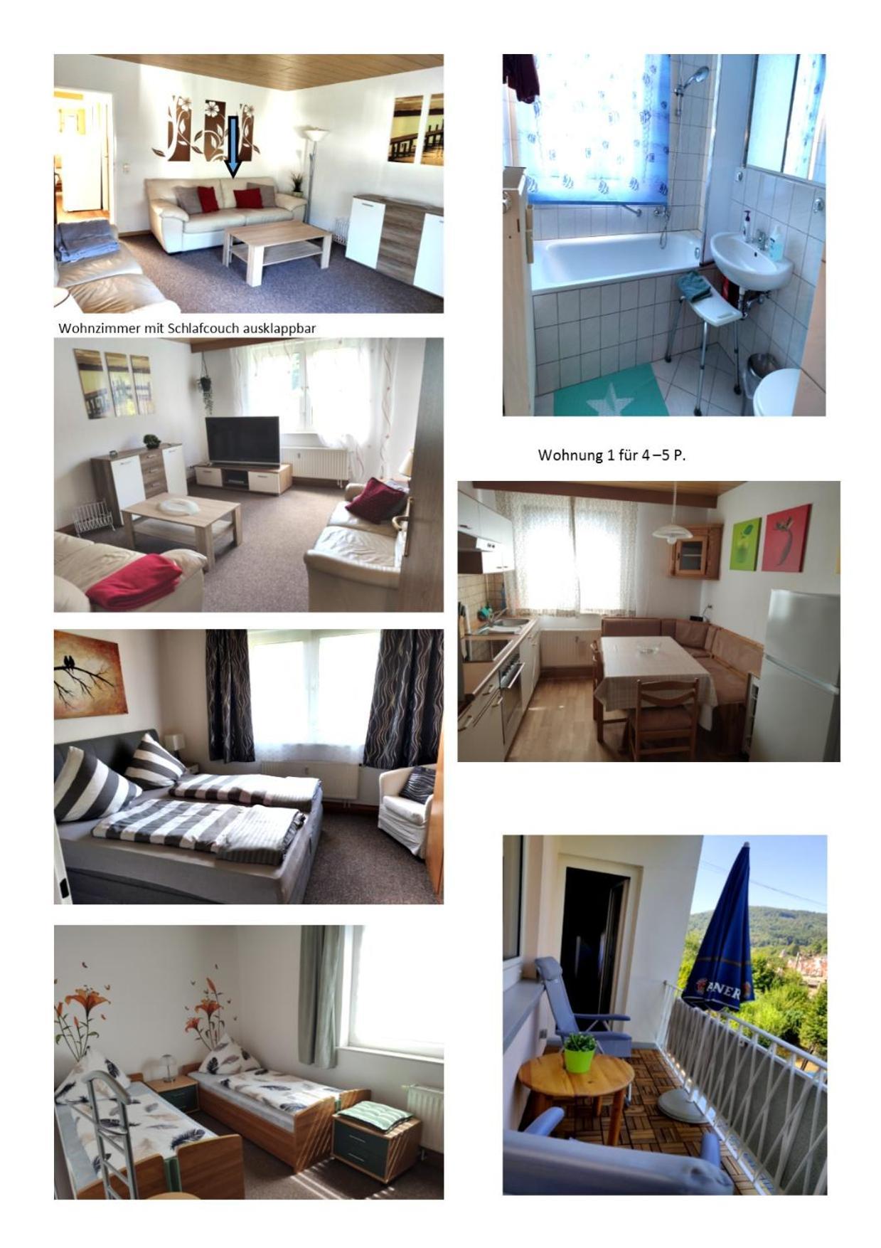 Ferienwohnung Christel Hirschhorn-Neckar Ngoại thất bức ảnh